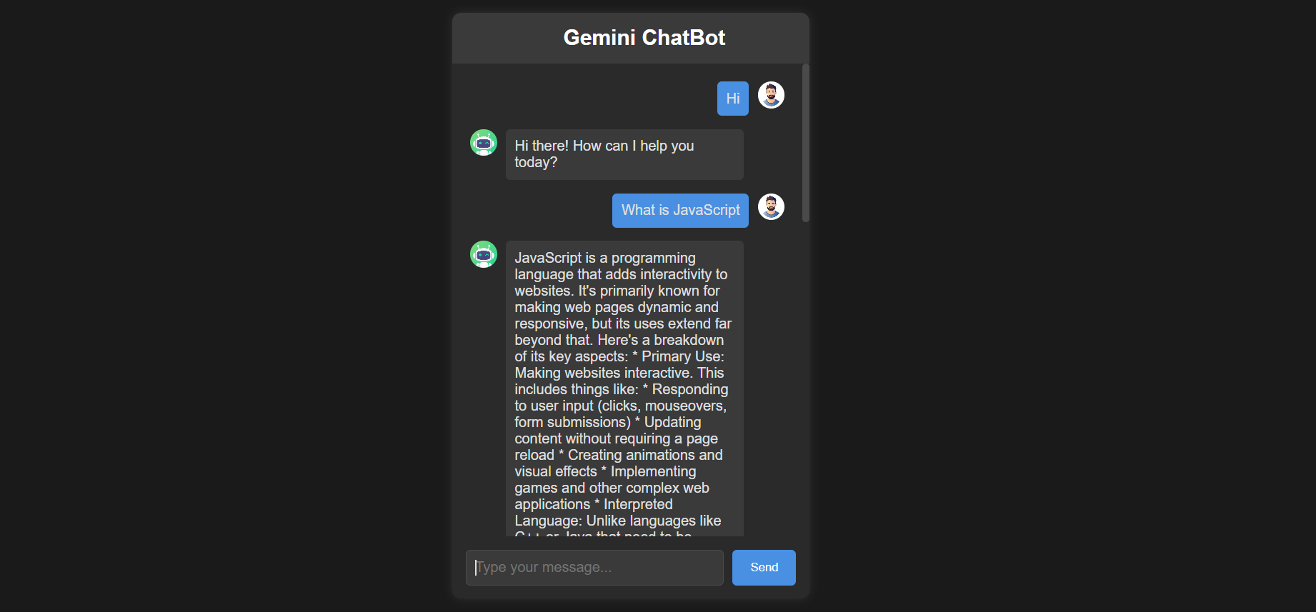 AI ChatBot